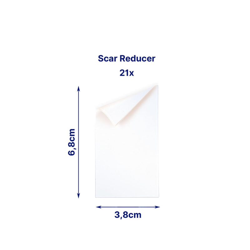 Elastoplast Scar Reducer Plasters (21 Patches), Quick and Convenient Scar Cover Up Treatment, Scar Sheets to Reduce Visibility of Scars, Scar Plaster Pack for Quick Results, Clear 21 Count (Pack of 1) - BeesActive Australia