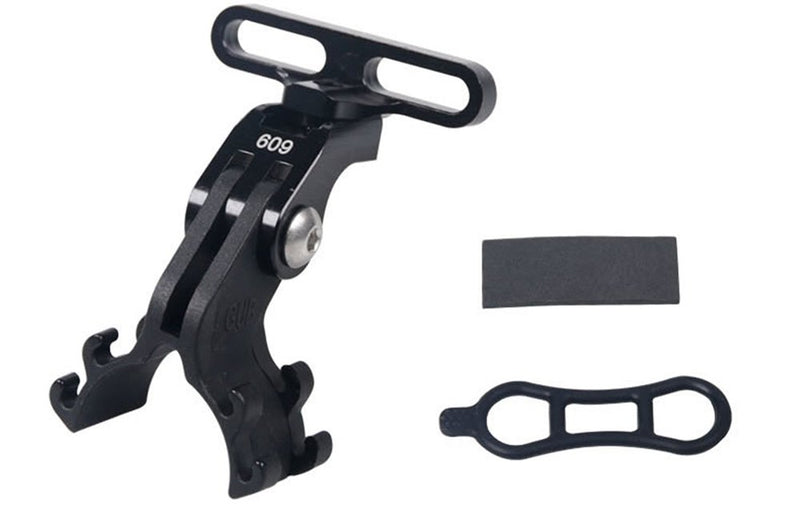 GUB 609 Bicycle Handlebar Stem Mount Rack for Sports Camera CNC Alloy Anodized Furnishing with Flashlight Holder - BeesActive Australia