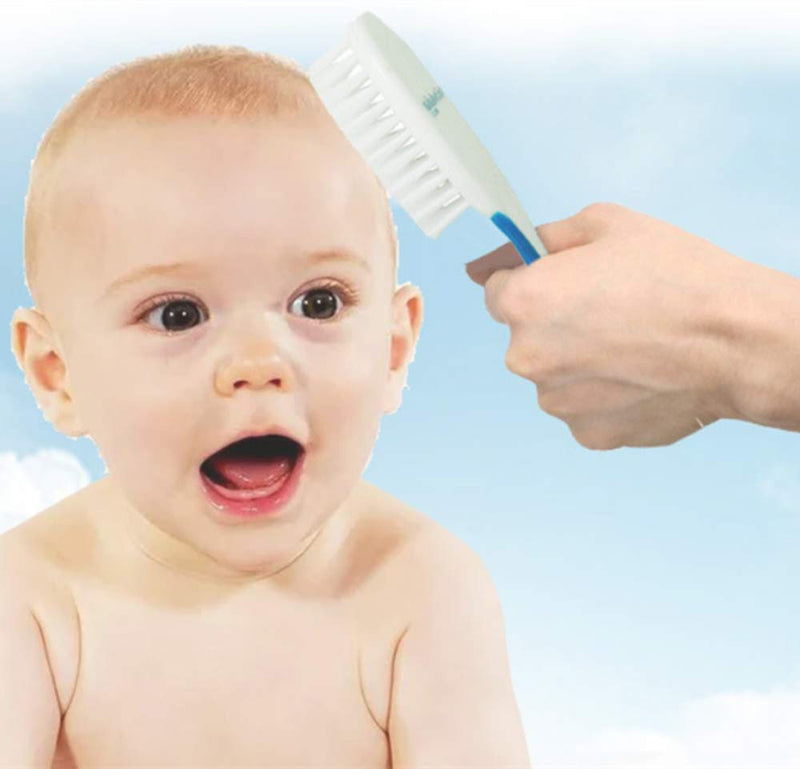 2 pcs Baby Hair Brush & Comb Set, Infant Care Hair Brush & Comb Set for Your Baby First Steps - BeesActive Australia