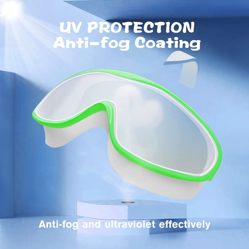 Sinca Swimming Goggles Swim Goggles No Leaking Anti Fog UV Protection 180° Ultra Wide Vision for for Kids Children White - BeesActive Australia