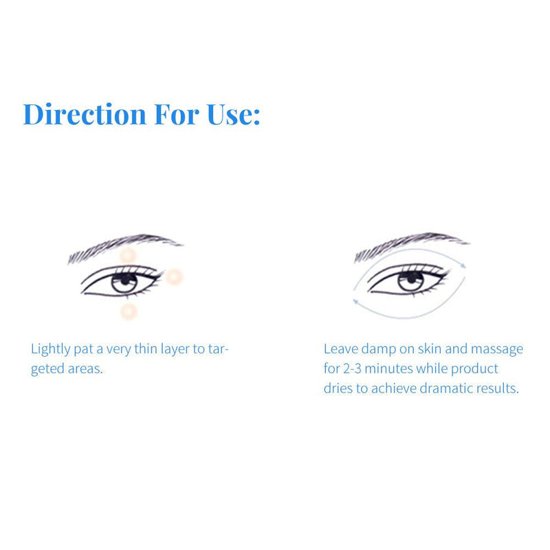 Best Eye Cream, Anti Aging Eye Gel, for Fine Lines, Dark Circles, Wrinkles and Eye Bags - BeesActive Australia