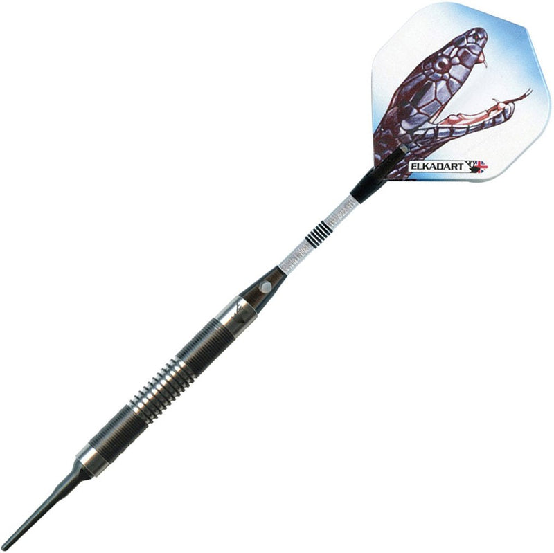 Elkadart Black Mamba 80% Tungsten Soft Tip Darts with Storage/Travel Case 16 Grams - BeesActive Australia