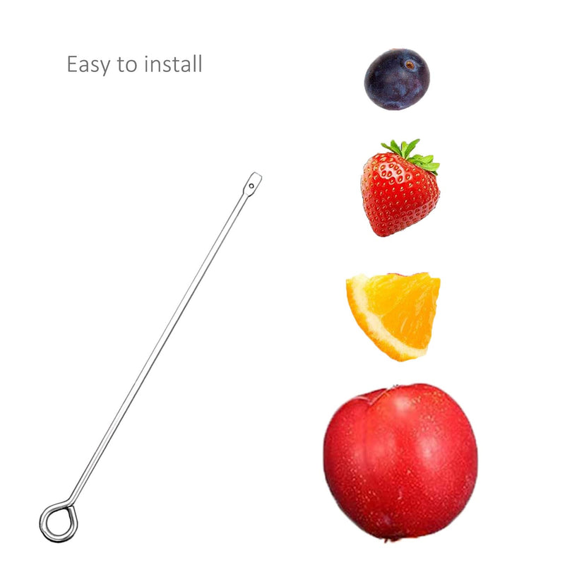 Bird Cage Food Holder Parrot Fruit Vegetable Skewer Bird Cage Feeder Foraging Toy for Parakeet Budgie Macaw - BeesActive Australia