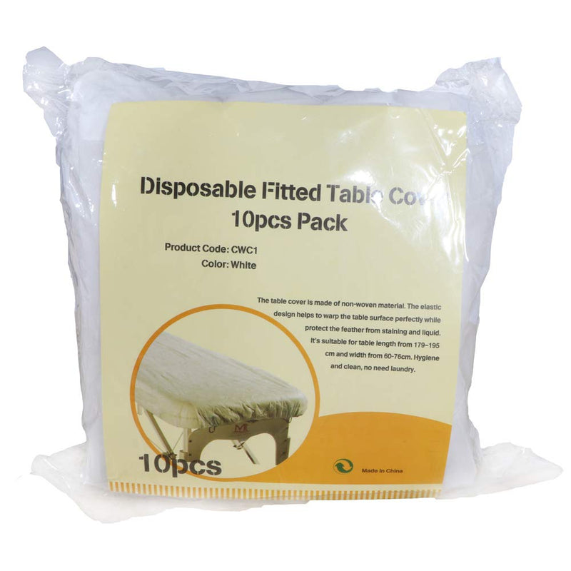 Master Massage Disposable Fitted Table Cover(Pack of 10) for Massage Table America Brand 1 Count (Pack of 1) - BeesActive Australia