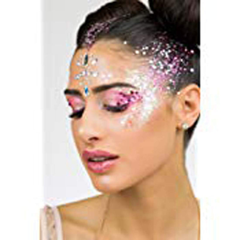 WUNDER2 GLITTER GELLY Long Lasting Glitter Gel - Face, Eye and Body Glitter Makeup, Diamond Color 0.05 Fluid Ounce - BeesActive Australia