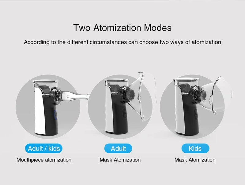 Portable Steam Inhaler, Electric Handheld Machine, Long Lasting Travel & Home Use Steam Inhaler for Adults & Kids - BeesActive Australia