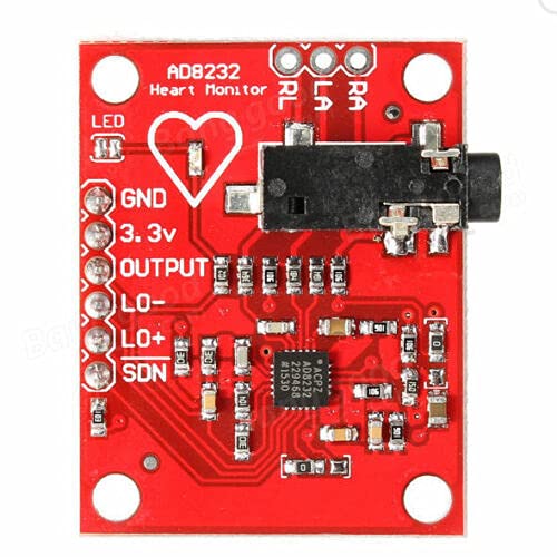 UMTMedia® AD8232 ECG Heart Monitor Measurement Kit Sensor Module Pulse Single Lead for Arduino - BeesActive Australia