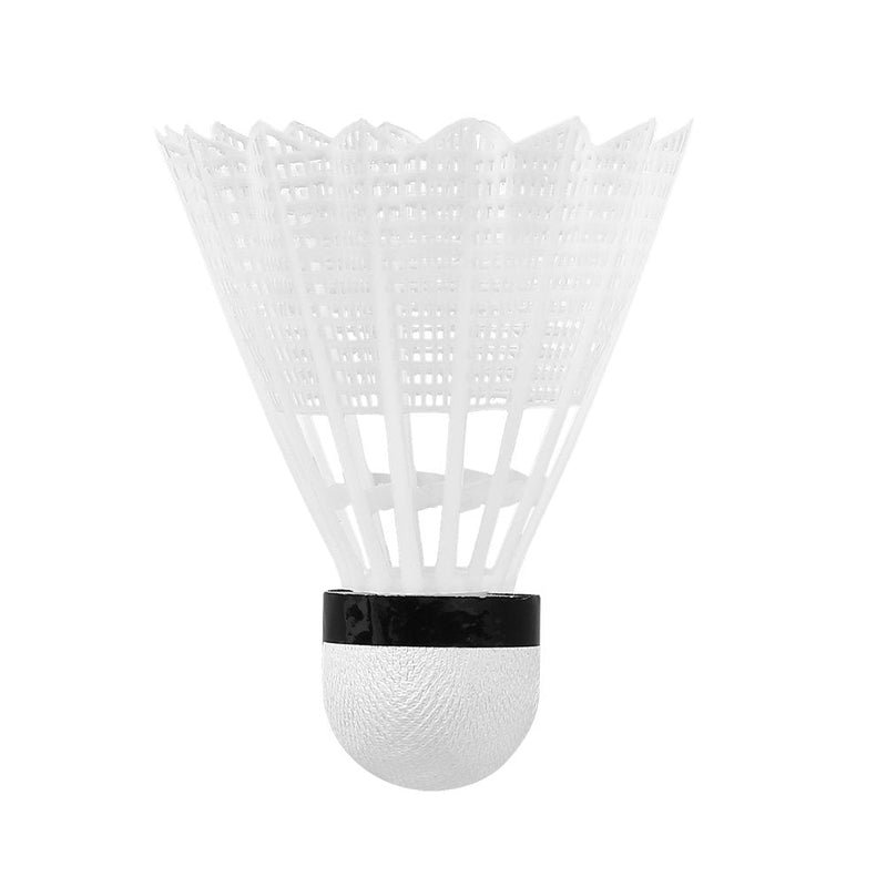 Badminton Shuttlecocks,Badminton Shuttlecocks 6Pcs White PVC Badminton Training Ball with Great Stability and High flexibility, Indoor Outdoor Sports Badminton Birdies Balls Shuttlecocks Feather badm - BeesActive Australia