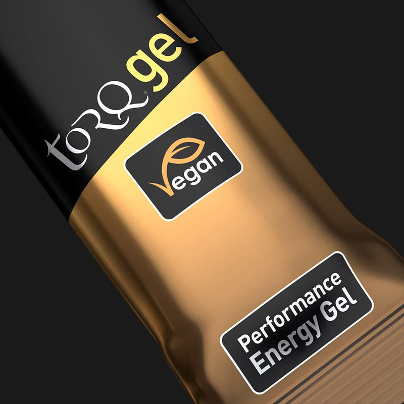 Torq Energy Gels with Guarana (Natural Caffeine) - Selection Box of 12 Mixed Flavour Gels (3 x 4 Different Flavours) - BeesActive Australia