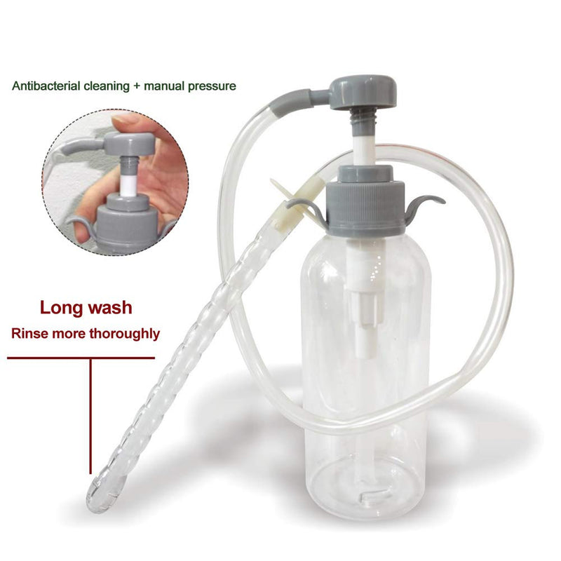 Anwangda Vaginal Douche, Reusable Vaginal Clearner Enema Bottle, Anal Douche Vaginal Cleansing System, for Women Hygiene Care(size:300ML) 300ml - BeesActive Australia