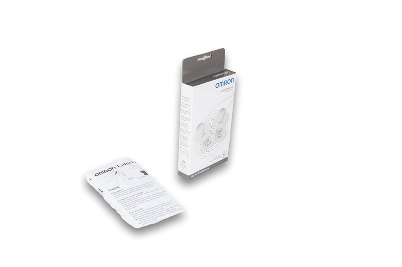 OMRON Long Life Pads HV-LLPAD-E for OMRON Tens Machines E3 Intense, PocketTens and E4 - BeesActive Australia