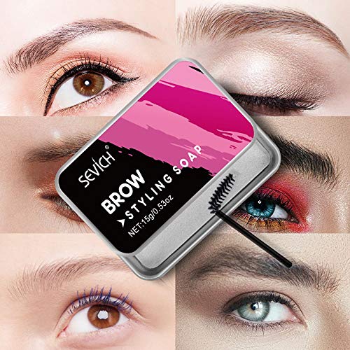 gowwim Brow Styling Soap-Clear Eyebrow Soap Kit, Wild Eyebrow Shaping Soap Long Lasting Waterproof Natural. - BeesActive Australia