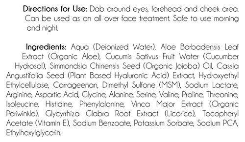 Palmetto Derma Replenishing Eye Gel - BeesActive Australia