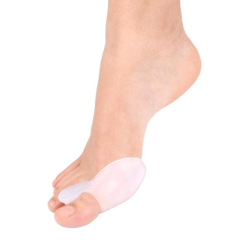 2 Pairs Gel Toe Separator, Bunion Corrector Big Toe Straightener Metatarsal Cushion Bunion Protector Pads Bunion Splint for Overlapping Toes Hammer Toe Bunion Bent Toe Crooked Tip 4 Pcs for Big Toes and Other - BeesActive Australia