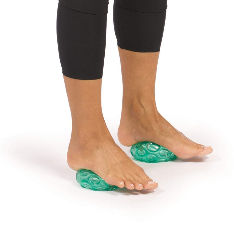 OPTP Franklin Textured Ball Set - 2 Inflatable Exercise Balls (LE9001) - BeesActive Australia