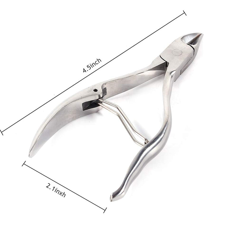 Nail Cutter, Smooth Nail Clipper, Stainless Steel Manicure Tools for Toe Adult Manicure Finger - BeesActive Australia