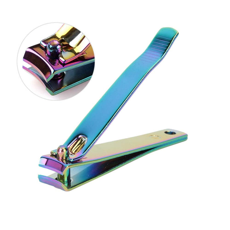 Manicure Tool Fingernail Clipper, Nail Clipper, Plated Sharp for Men Toenail Women Thick Nail - BeesActive Australia