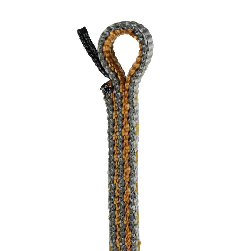 Fusion Climb Quickdraw Runner 5000 lbs Rated Stitched Loop Nylon Webbing 20cm x 1.7cm Tan/Orange, 20' - BeesActive Australia