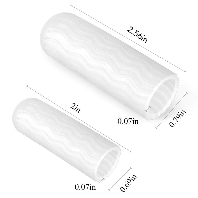HioIoiH 10 Pack Silicone Finger Protectors,For Man,Gel Finger Cots & Protector,Relief from Pain of Finger Tips Cracked, Arthritis - BeesActive Australia
