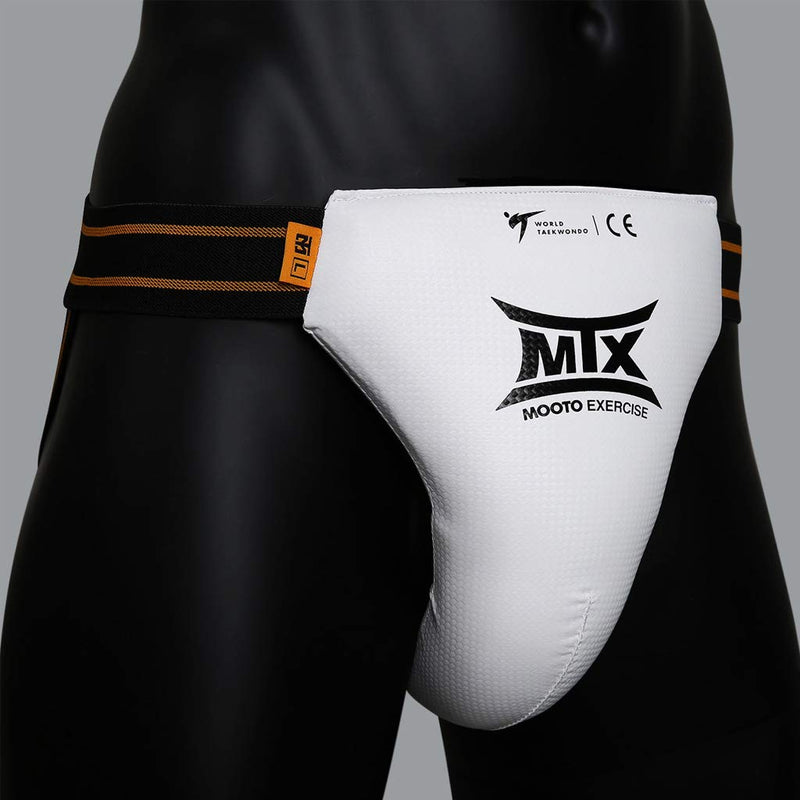 [AUSTRALIA] - Mooto Korea Taekwondo MTX Groin Protector for Male Guard WTF Approved for Men XS to XL MMA Martial Arts Karate Kickiboxing Prevention of Injury Large 