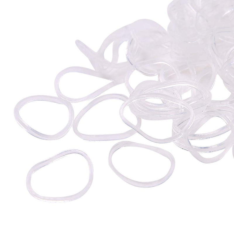 Sufermoe Dog Hair Ties Pet Rubber Bands Hair Grooming Top Knots Pet Hair Bows Topknot Rubber Band Hair Bows Grooming Accessories 1500 Count Clear - BeesActive Australia