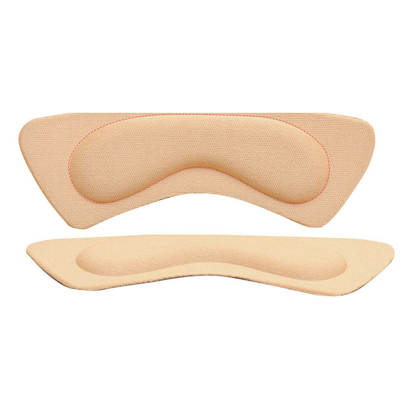 6 Pairs Soft Comfortable Heel Liners Self Adhesive Shoe Insoles Stickers Foot Care Protector (Beige) Beige - BeesActive Australia