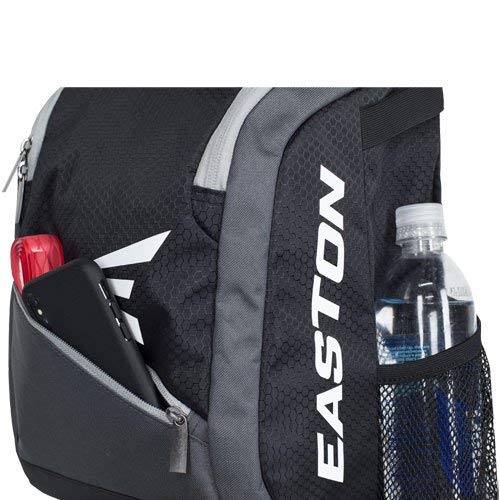 EASTON GAME READY YOUTH Bat & Equipment Backpack Bag, 2021, Baseball Softball, 2 Bat Pockets or for Water Bottles, Vented Main Compartment, Vented Shoe Pocket, Valuables Pocket, Fence Hook Army Camo - BeesActive Australia