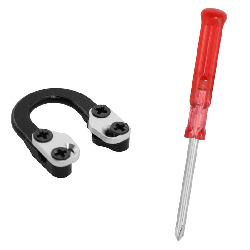 ZRM&E Archery D Loop Release D Ring Buckle Metal Bowstring Hunting Aid Accessories (Screwdriver Included) - BeesActive Australia