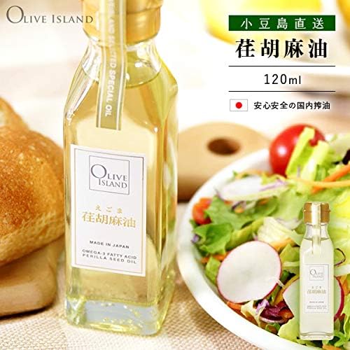 Eesame Oil Flaxseed Oil Wakakeru Peach 4.2 fl oz (120 ml) 3 Piece Gift Set / Box Included, Perilla Oil, Linseed Oil, Low Temperature Pressed Omega 3 α-Linolenic Acid, Domestic Oil Pressed DHA EPA - BeesActive Australia