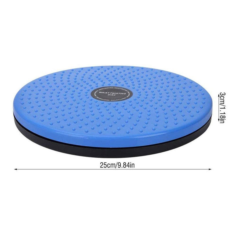 THBII Twisting Waist Disc, Body Shaping Twisting Boards Waist Aerobic Exercise Fitness Slim Machine Rotating Board Female Twister Exercise Sports Equipment Big Round Beads(Red) - BeesActive Australia