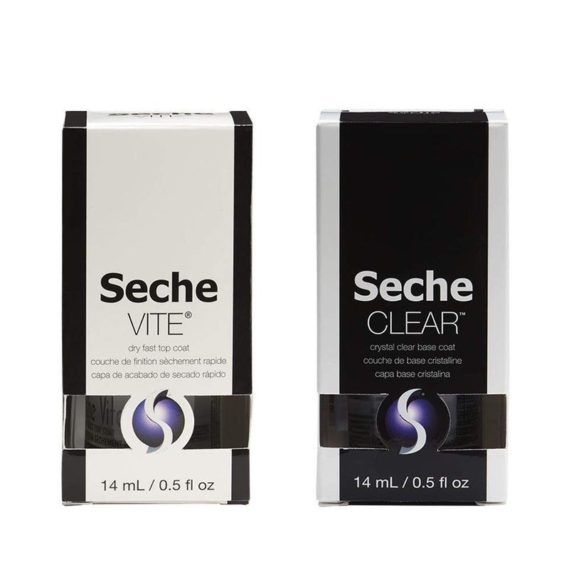 Seche Clear and Seche Vite, Base Coat and Top Coat for Nail Polish - BeesActive Australia