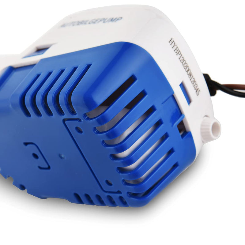 Dontmiss Non-polar Automatic Submersible Small Boat Bilge Pump 12v 750gph Auto with Float Switch 3/4 inch (19mm) Outlet Dia, bilge pump for boat (Non-polar 750GPH two wires) - BeesActive Australia