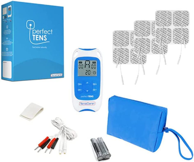 TensCare Perfect TENS - Clinically Proven TENS Machine for Relief from Back, Hip, Leg, Arm Pains, Arthritis and Sciatica - BeesActive Australia