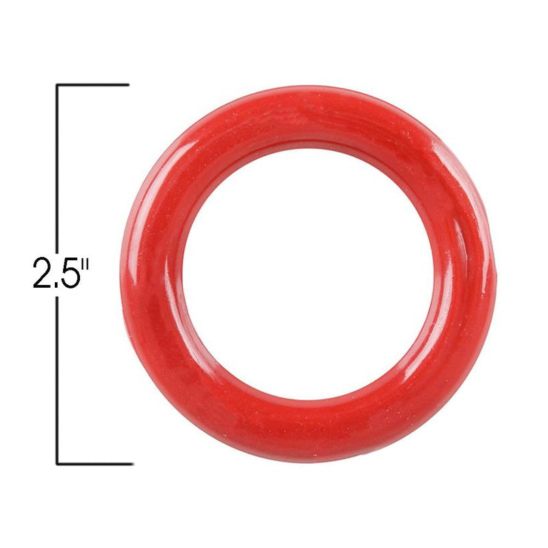 [AUSTRALIA] - Gamie Plastic Carnival Rings - Pack of 24-2.5 Inch Rings for Ring Toss - Fun Target Toys - Cool Homemade School and Carnival Party Favors 