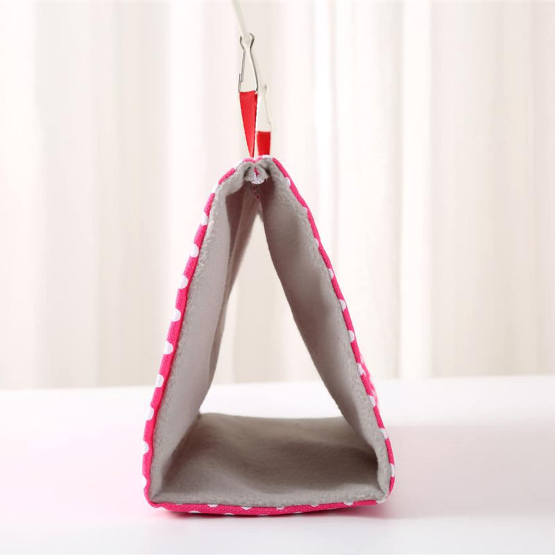 Dnoifne 2PCS Hanging Winter Warm Bird Bed, Bird Nest House, Bird Hanging Hammock House, Plush Snuggle Bird Hammock, Hideaway Cave Bed Tent for Hamster Budgies Parakeet Cockatiel Lovebird Parrot leaf - BeesActive Australia