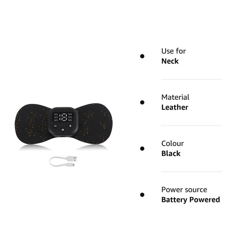 Mini Cervical Massager, Portable Electric Wireless Tens Machine for Body Muscle Pain Relief and Muscle Relaxation Stickers - BeesActive Australia