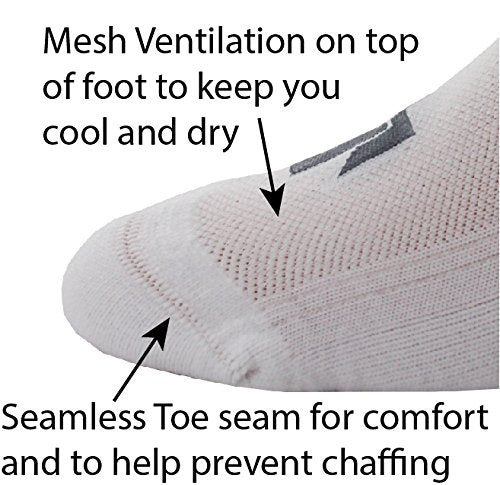 Pree Premium Technical Low-Cut Running Socks for Adults (2-pack) X-Large Charcoal - BeesActive Australia