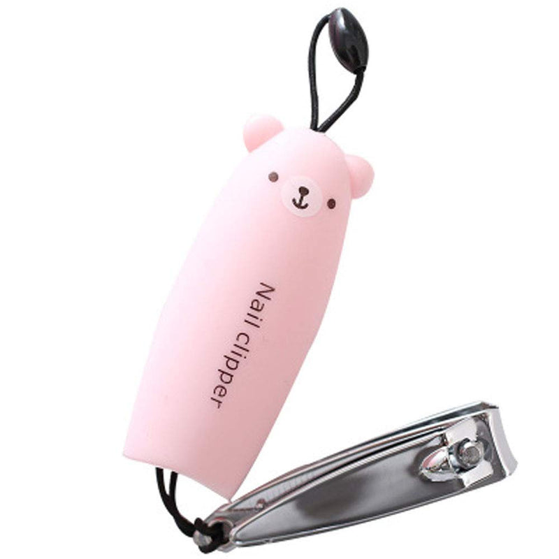 4Pcs Cartoon Silicone Case Stainless Steel Nail Clippers for Everyone Suitable for Gift - BeesActive Australia