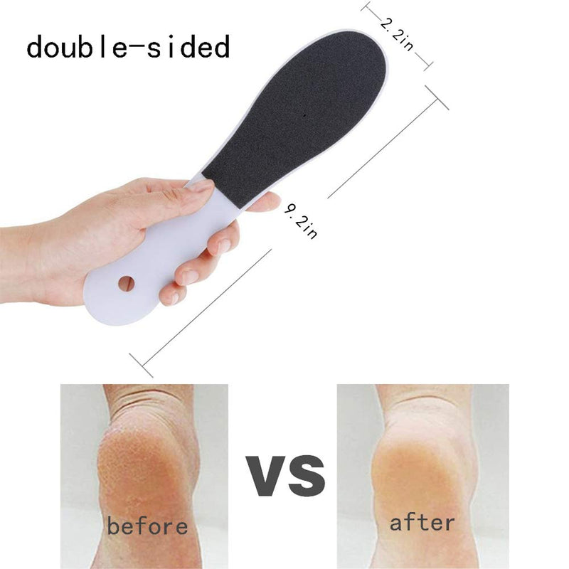 Professional Foot File, Stainless Steel Pedicure Tool, Double-sided Foot File, Heel Protector, for Foot Exfoliation, Foot Care and Heel Repair. - BeesActive Australia