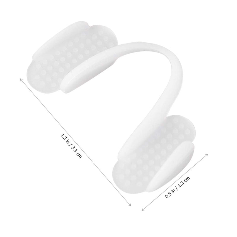 HEALLILY Clear Mouth Grinds, Silicone Dental Mouth Guard Teeth Splint Protector for Preventsing Night Teeth Grinding Bruxism Clenching - BeesActive Australia