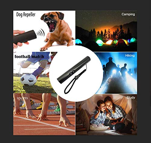 Electronic Whistle with Flashlight,High Volume Emergency Security Survival Whistle for Self Defense Anti Wolf,Sports Training,Travelling,Hiking,Outdoor Camping,Hunting,Dog Trainer,Traffic Guides - BeesActive Australia