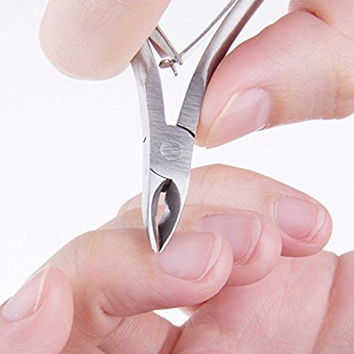 KADS 1pc Nail Art Stainless Steel Nail Cuticle Nipper Nail Cutter for Pedicure Manicure Plier Cutter Tool - BeesActive Australia