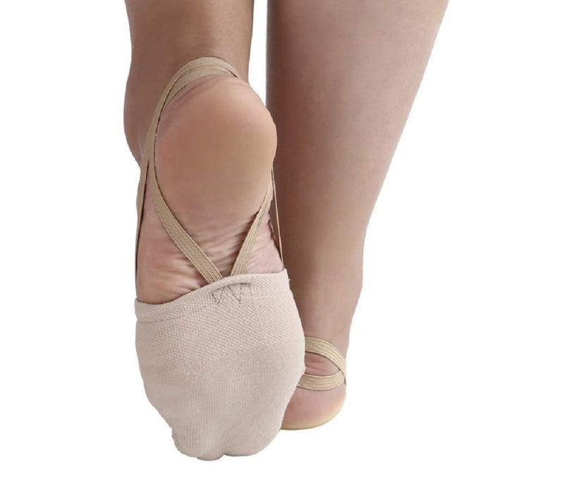 [AUSTRALIA] - RGPros Knitted Half Sole Toe Shoes Socks for Professional Rhythmic Gymnastic Competition or Ballet Dance Medium 1 Pair 