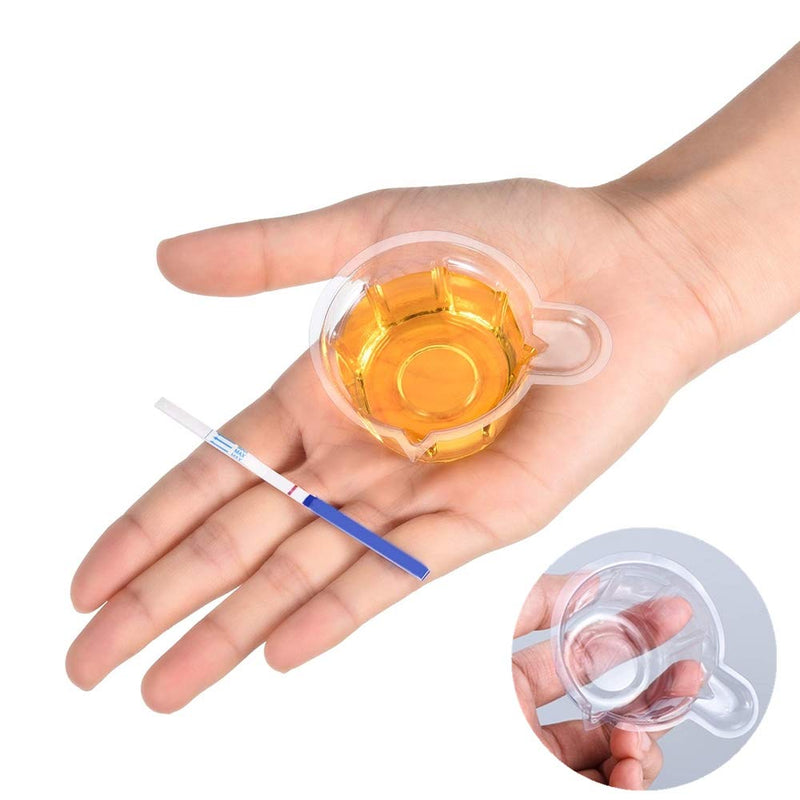 200 Pcs Plastic Disposable Urine Collection Cups Plastic Urine Specimen Cups 40ML for Pregnancy Test and Ovulation Test - BeesActive Australia