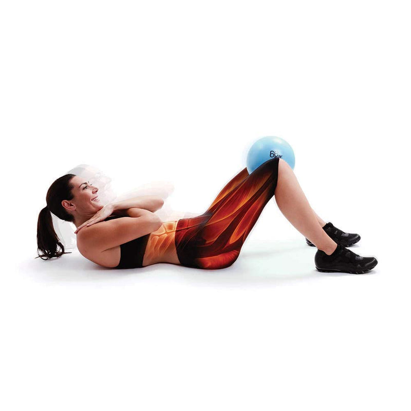 66fit Pilates Soft Balls - Set of 2 - Exercise Core Pelvic Exercise Stability Single - BeesActive Australia