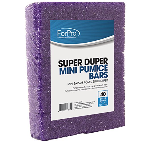 For Pro Mini Pumice Bar Coarse, 3 Inch X 2 Inch, 40 Count - BeesActive Australia