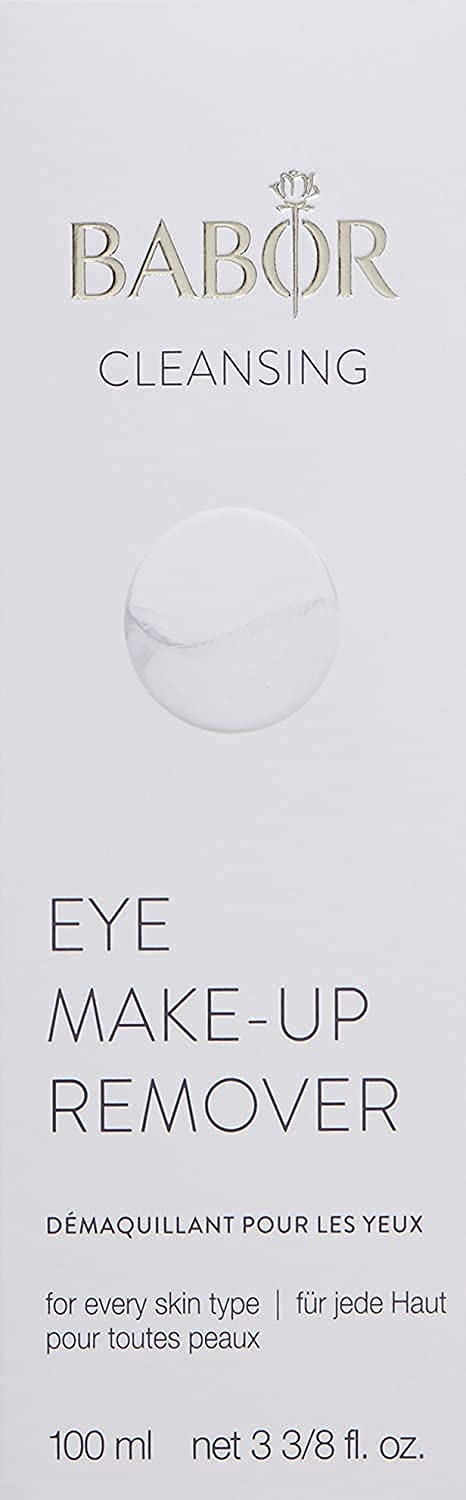 BABOR Eye Makeup Remover, with Vitamin B and Aloe Vera Based, Suitable for Contact Lens, Lash Extensions, and Waterproof Mascara, Non-Greasy and Oil Free - BeesActive Australia