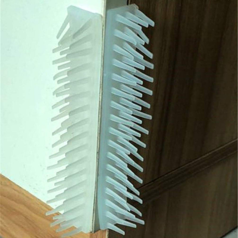 balacoo 2PCS Cat Corner Massager Comb Cat Self Groomer Scratching Rubbing Brush Cat Hair Removal Scratching Comb Toys White 1 - BeesActive Australia