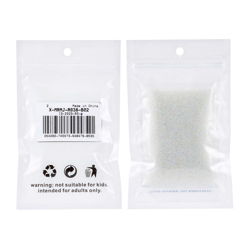 Pandahall 50g Translucence DIY 3D Caviar Nail Art Decoration Mini Micro Glass Beads for Nail Care No Hole Crystal 0.6-0.8mm X-MRMJ-R038-B02 0.6~0.8mm#Crystal - BeesActive Australia