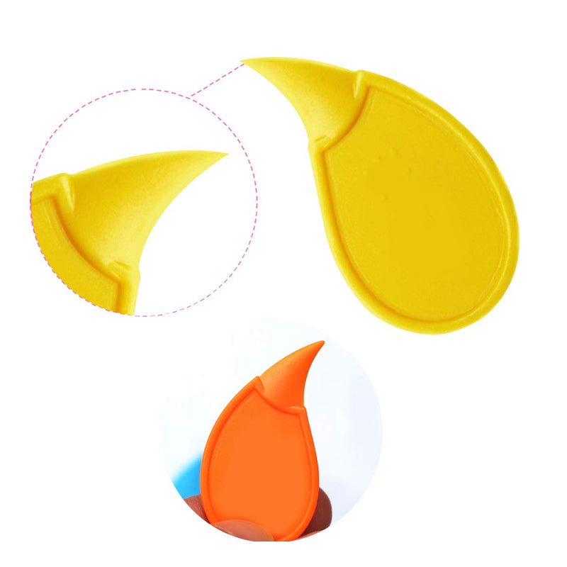 Orange Citrus Peelers, Cosmer Set of 15 Plastic Easy Slicer Cutter Peeler Remover Opener Kitchen Accessories Knife Cooking Tool Kitchen Gadget - BeesActive Australia